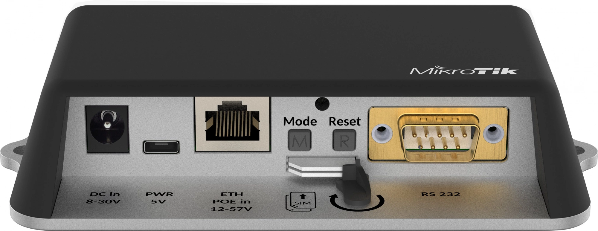 Роутер беспроводной MikroTik LtAP mini LTE kit (2024) (RB912R-2ND-LTM&EC200A-EU) 10/100BASE-TX/4G cat. 4 черный