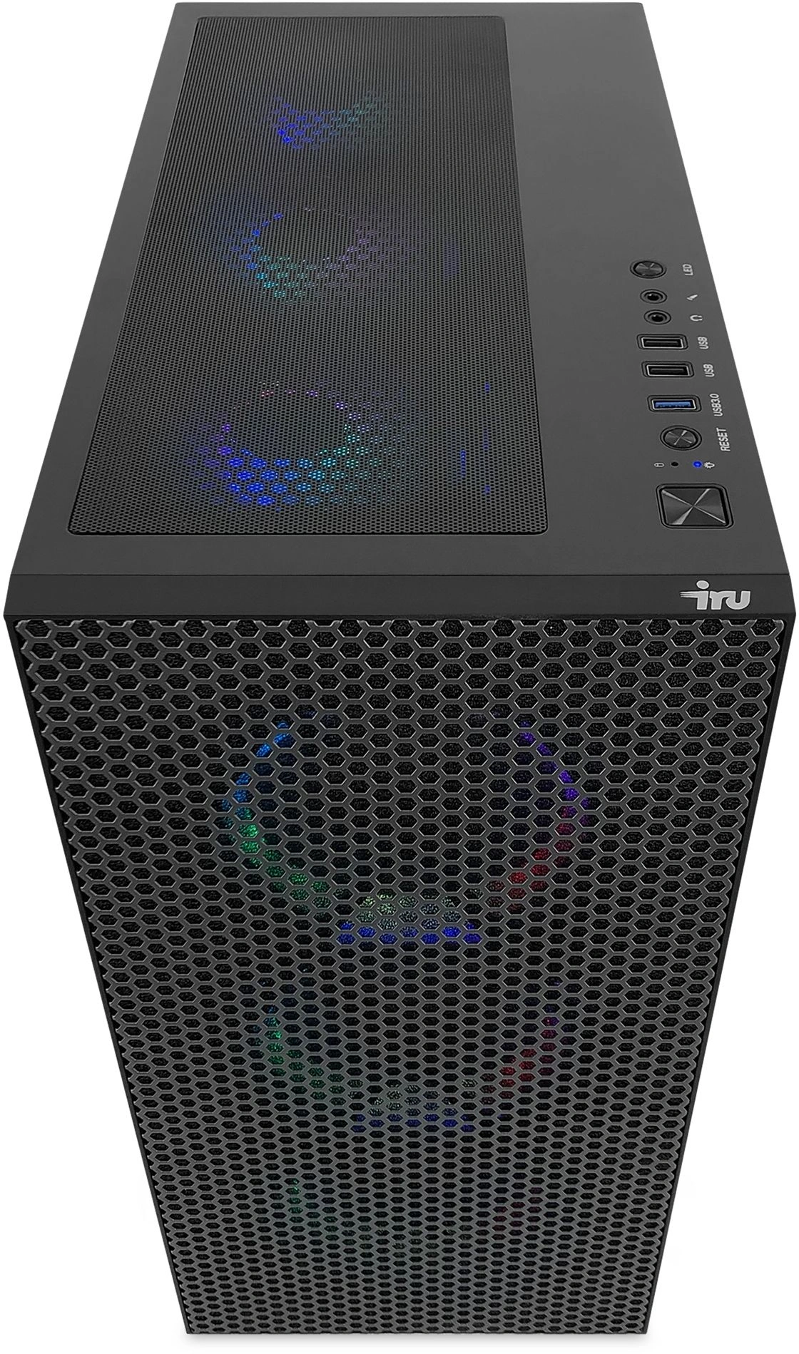 ПК IRU Tactio 510B7GP TWR i5 14400F (2.5) 32Gb SSD1Tb RTX5060TI 8Gb Windows 11 Pro GbitEth 650W черный (RUS) (2126617)