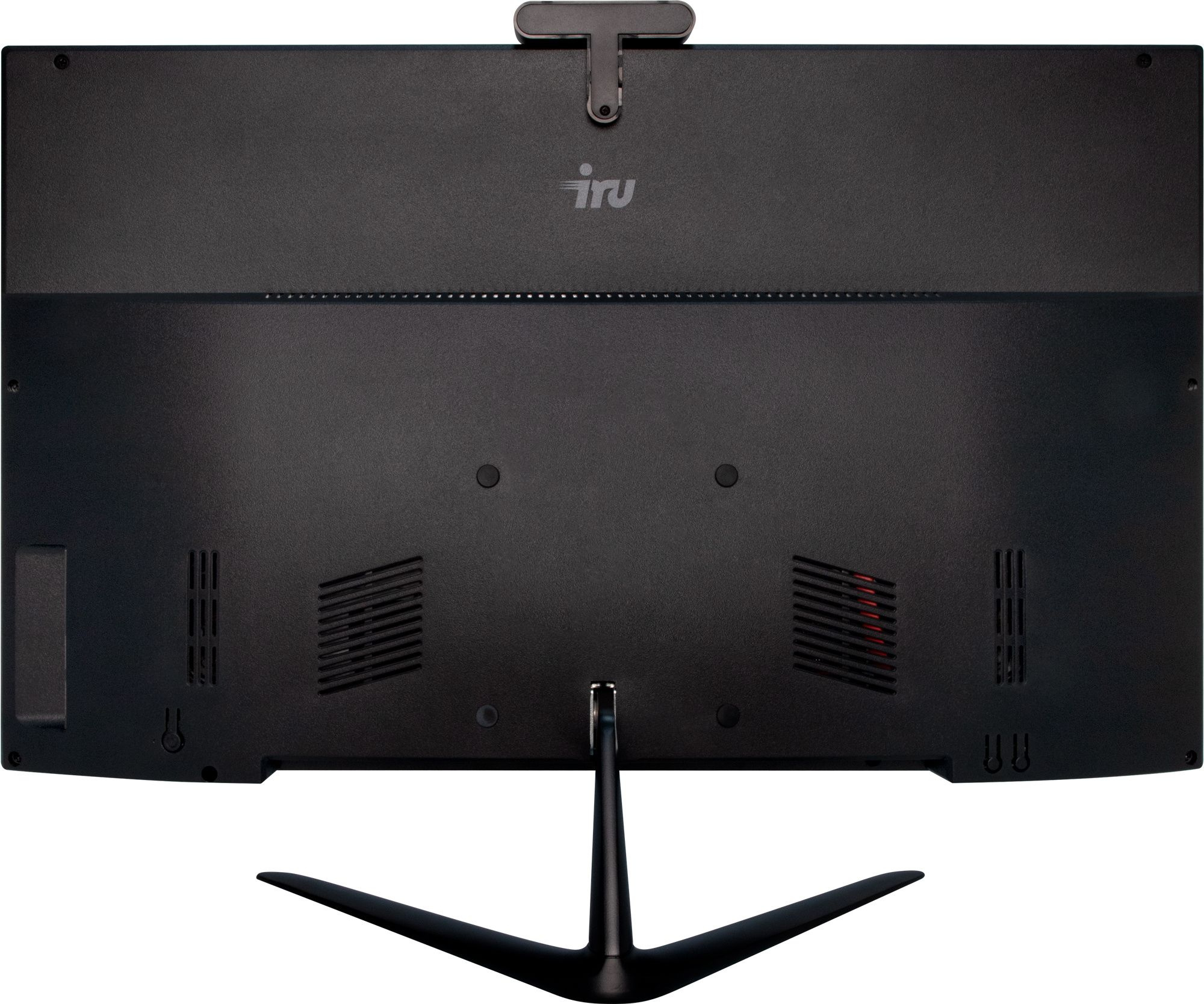 Моноблок IRU Агат 315 23.8" Full HD i5 10400 (2.9) 8Gb SSD256Gb UHDG 630 FreeDOS GbitEth WiFi BT 120W клавиатура мышь Cam черный 1920x1080 (RUS)