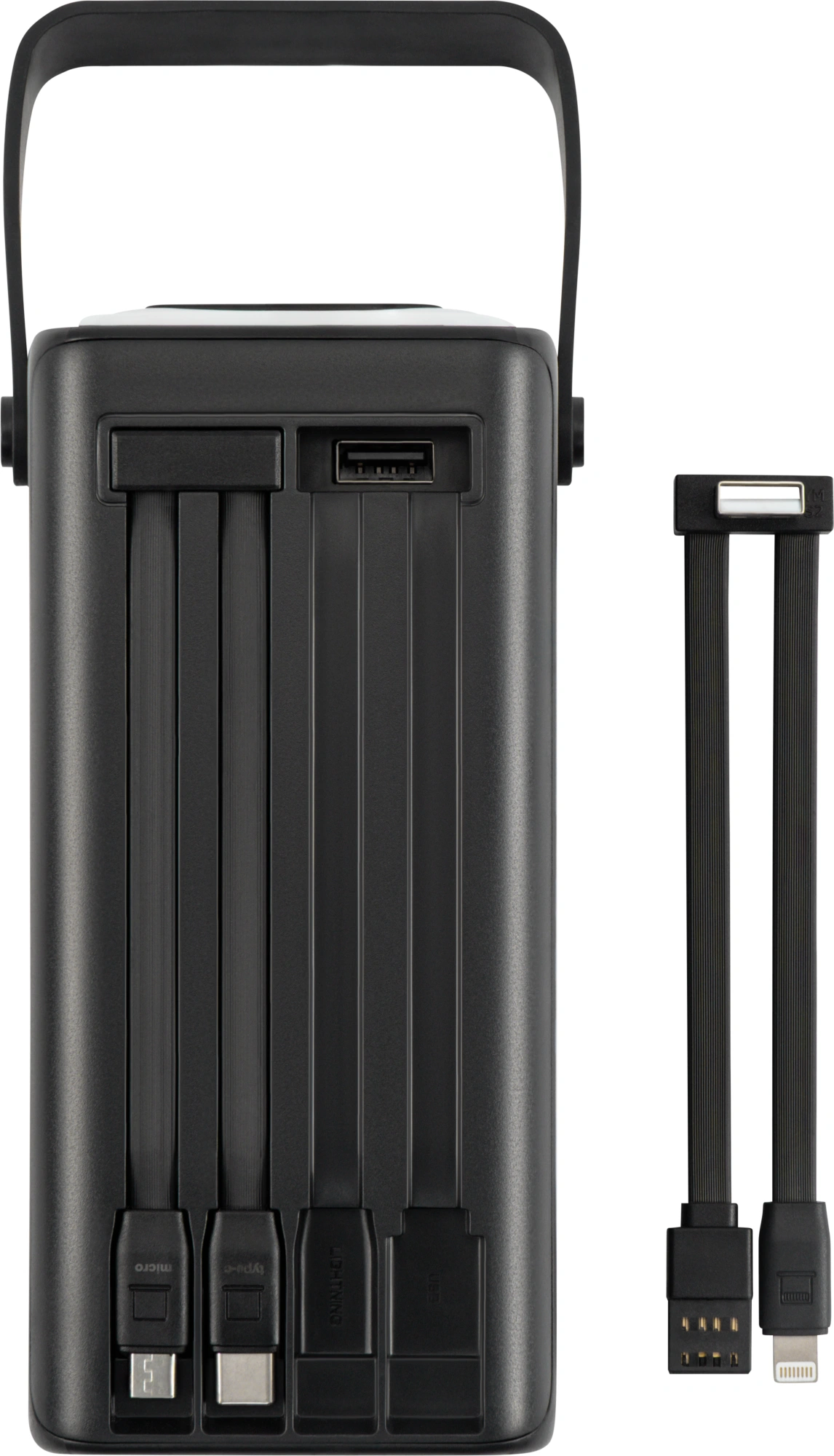 Мобильный аккумулятор Digma DGPF50B 50000mAh QC3.0/PD3.0 22.5W 2.25A 4xUSB-A/2xUSB-C черный (DGPF50B22PBK)