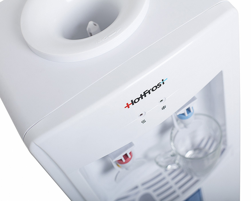Кулер Hotfrost V118E напольный электронный белый