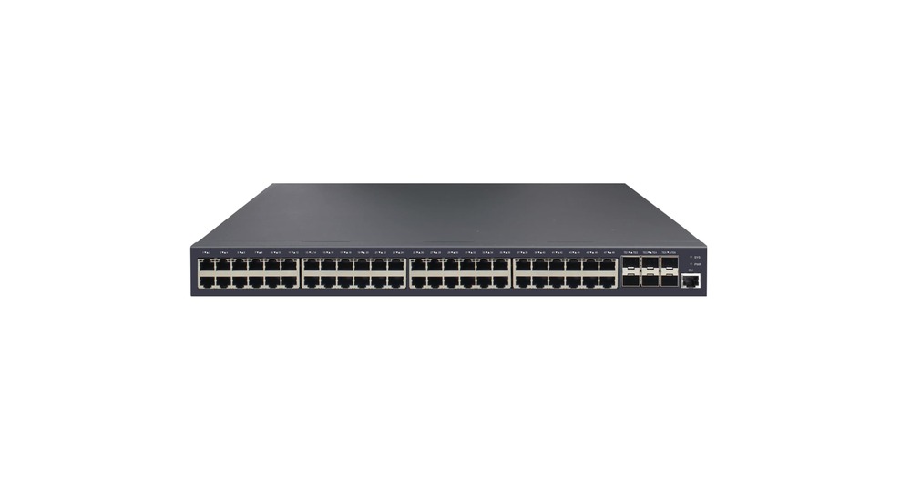 GL-SW-G201-54TC - Коммутатор управляемый NIKOMAX, L2++ Stack 48 BASE-T 1000Mb/s портов, 6 10G SFP+, 1 Console. 1U 19", 220V