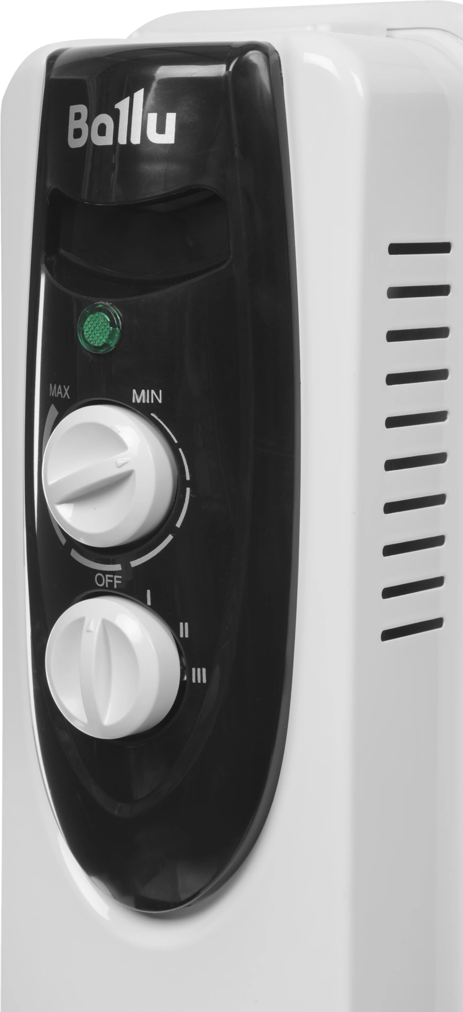 Радиатор масляный Ballu Classic BOH/CL-07WRN 1500Вт белый/черный