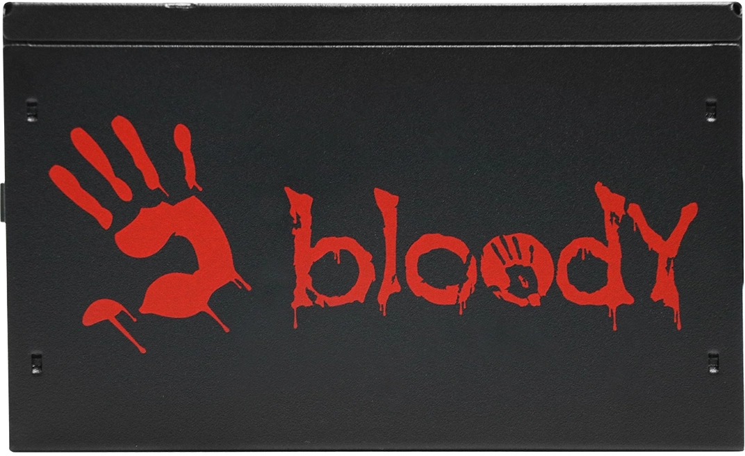 Блок питания Bloody ATX 700W BD-PS700W 80 PLUS WHITE (20+4pin) APFC 120mm fan color LED 6xSATA RTL