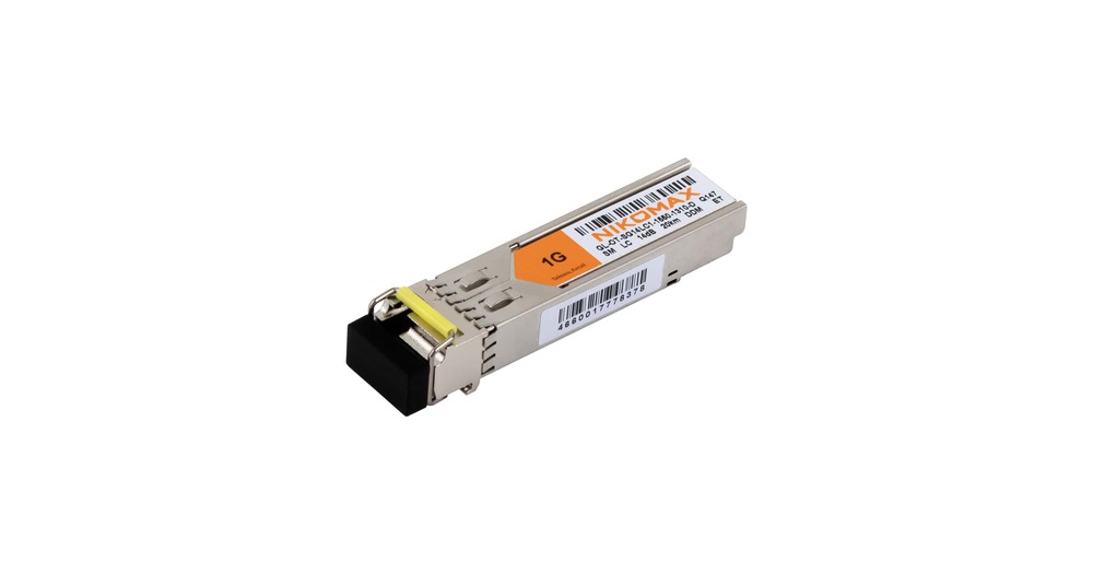 GL-OT-SG14LC1-1550-1310-D - Модуль NIKOMAX SFP, WDM, 1,25Гбит/c, одно волокно SM, LC, Tx:1550/Rx:1310 нм, DDM, 14 дБ (до 20 км)