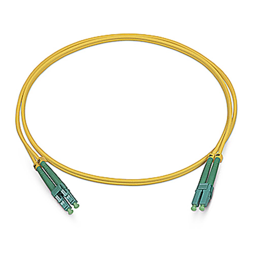 Cabeus FOP(D)-9-LC/APC-LC/APC-1M - Шнур оптический duplex LC/APC-LC/APC 9/125 SM 1м LSZH