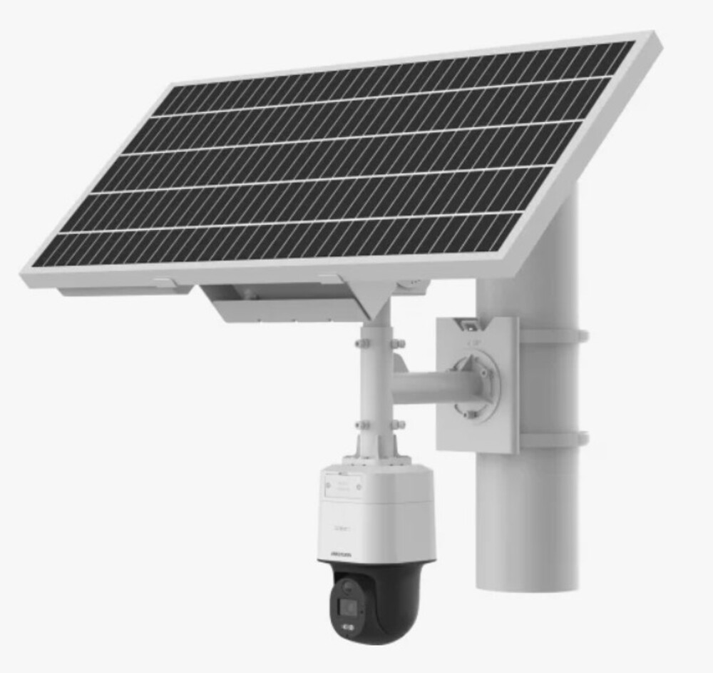 DS-2XS3Q47G1-LDH/4G/C18S40(4mm) - 4Мп поворотная 4G IP-камера с LED-подсветкой до 30м и питанием от солнечной батареи