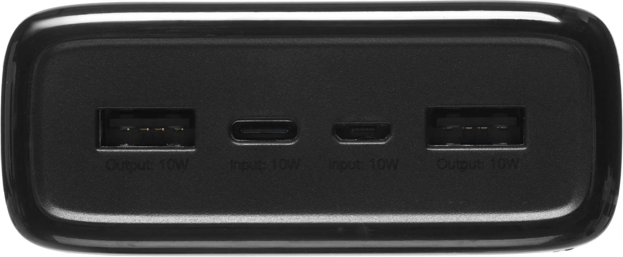Мобильный аккумулятор Hoco J144A Hymn 30000mAh 2A 2xUSB-A черный (42132)