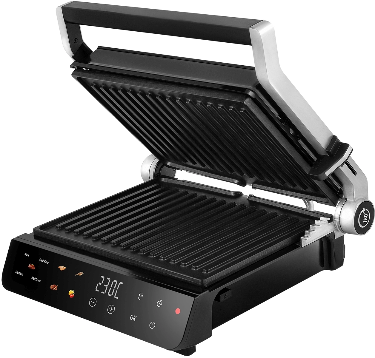 Электрогриль Red Solution G830D 2000Вт черный
