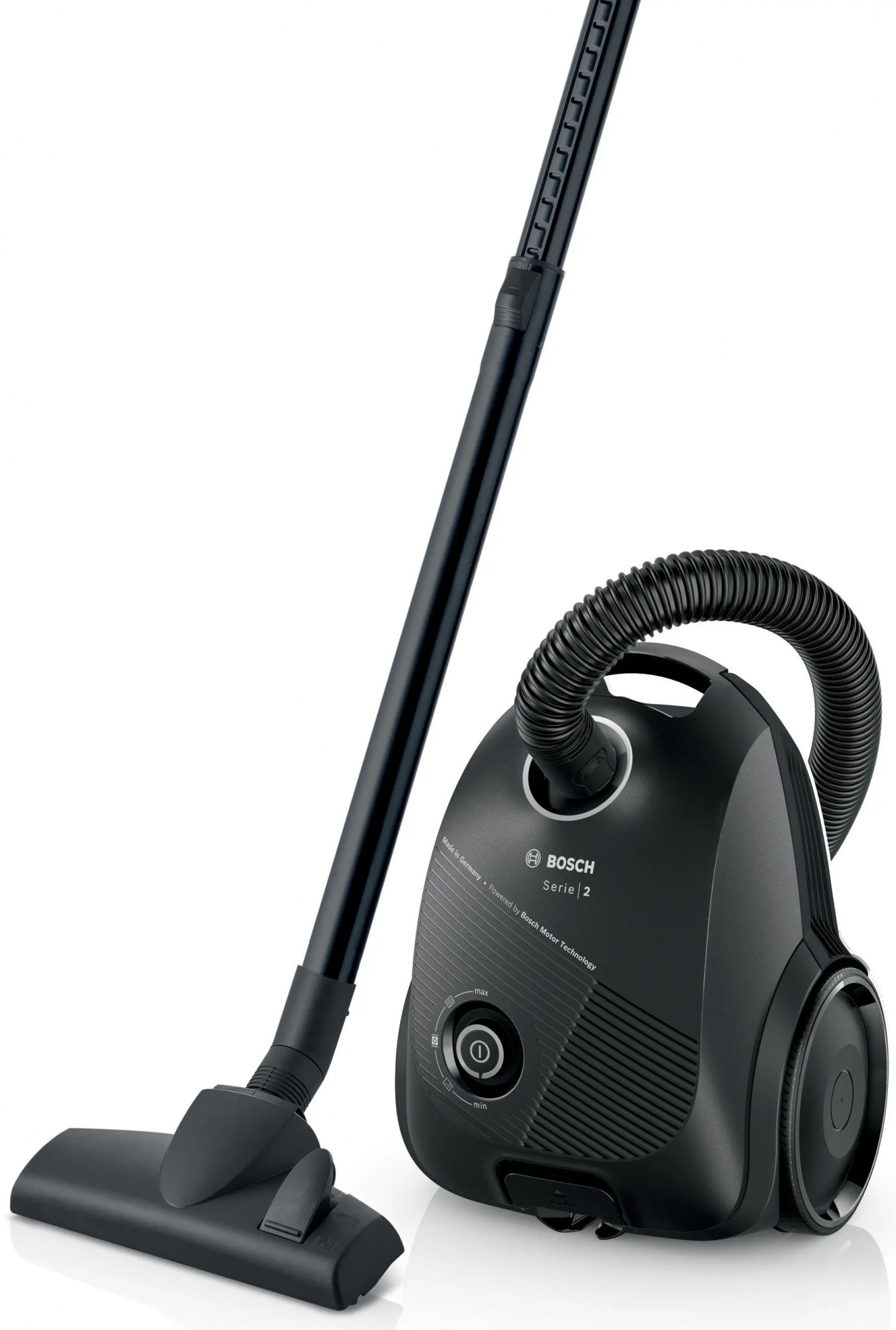 Пылесос Bosch Serie 2 BGBS2BA1P 600Вт черный