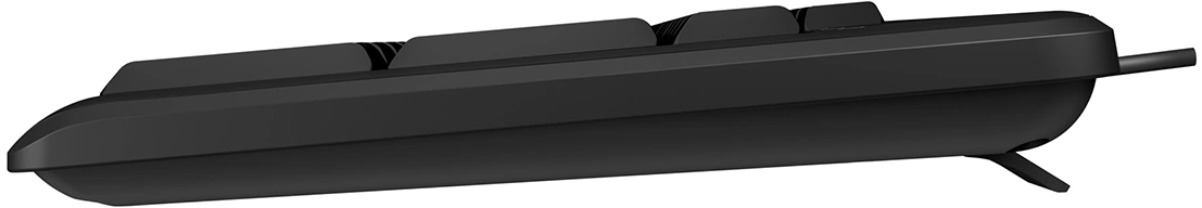 Клавиатура Acer OKW500 черный USB Multimedia (ZL.KBDEE.01T) кабель 1.8м