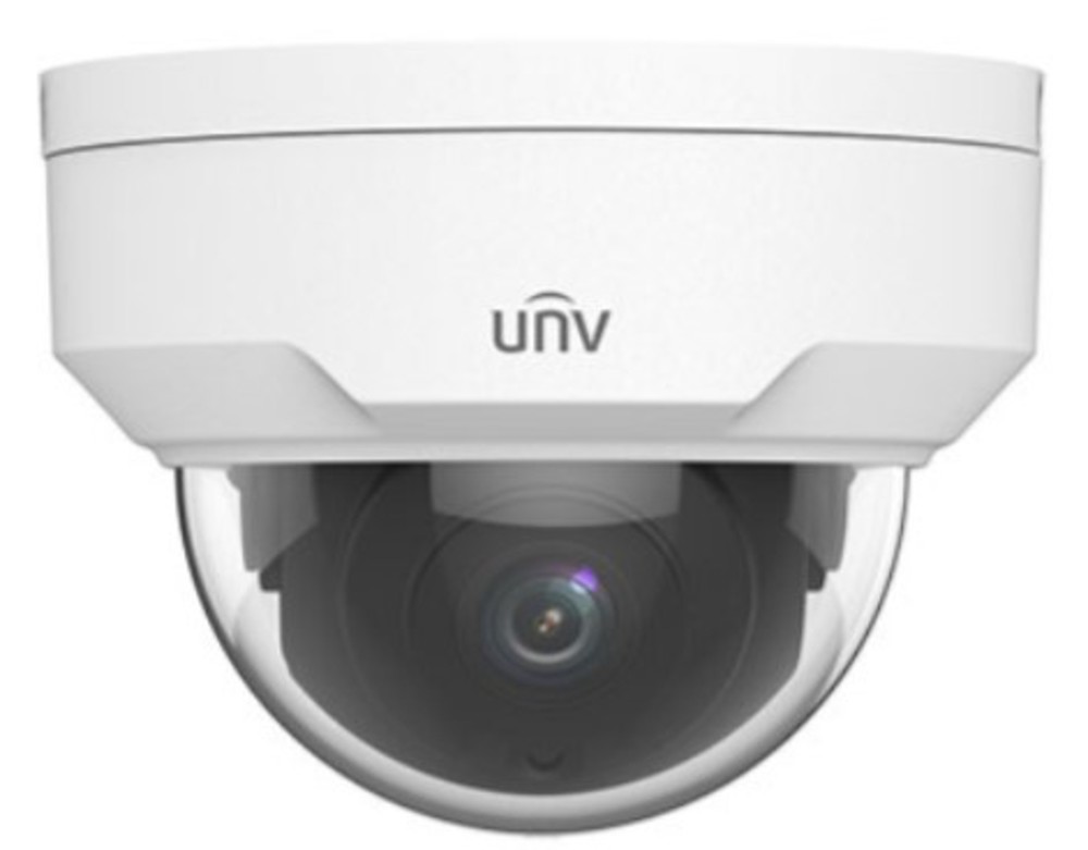 IPC324LB-ASF28K-A - Видеокамера IP купольная антивандальная, 1/3" 4 Мп КМОП @ 30 к/с, ИК-подсветка до 30м., 0.01 Лк @F2.1, объектив 2.8 мм