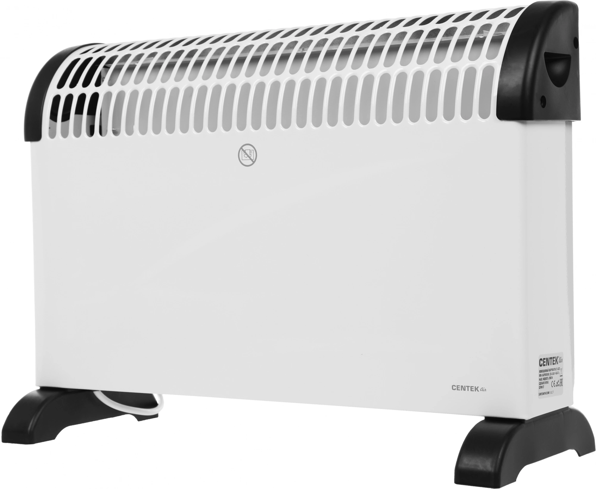 Конвектор Centek CT-6123 2000Вт белый/черный
