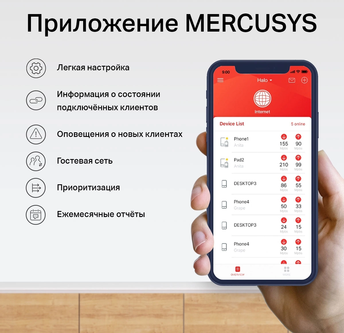 Бесшовный Mesh роутер Mercusys Halo H90X(2-pack) AX6000 10/100/1000BASE-TX белый (упак.:2шт)