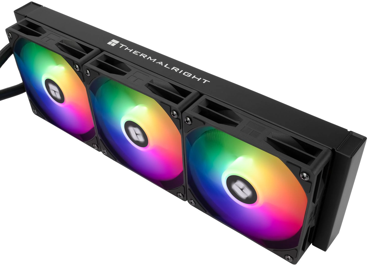 Система водяного охлаждения Thermalright Frozen Horizon 360 V2 ARGB Soc-AM5/AM4/1200/1700/1851 черный 4-pin 29.5dB Al Ret (F-HORIZON-360-BL-V2)
