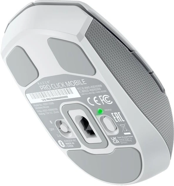 Мышь Razer Pro Click Mini белый оптическая 12000dpi silent беспров. BT/Radio USB 7but (RZ01-03990100-R3G1)