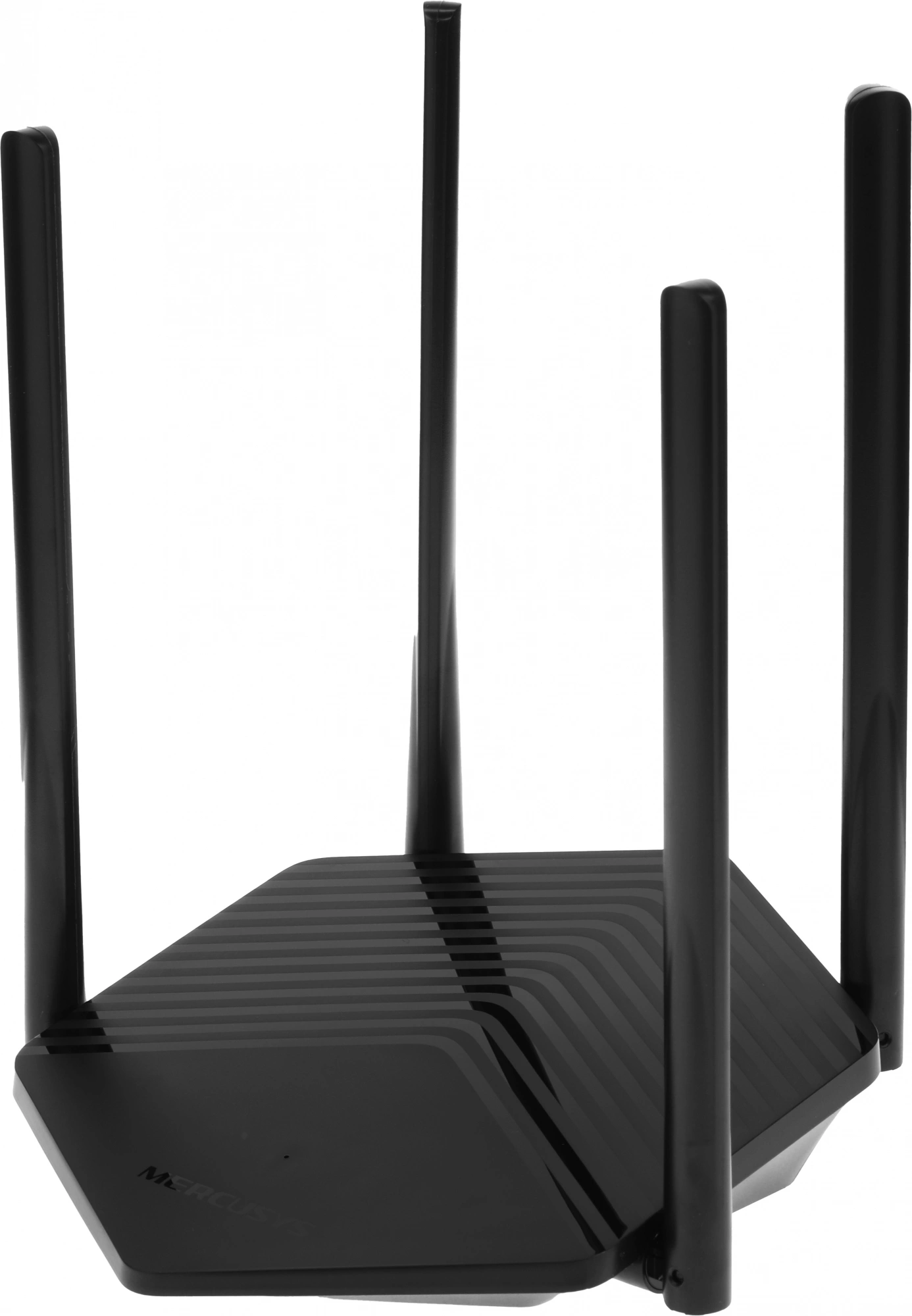 Роутер беспроводной Mercusys MR60X AX1500 10/100/1000BASE-TX черный