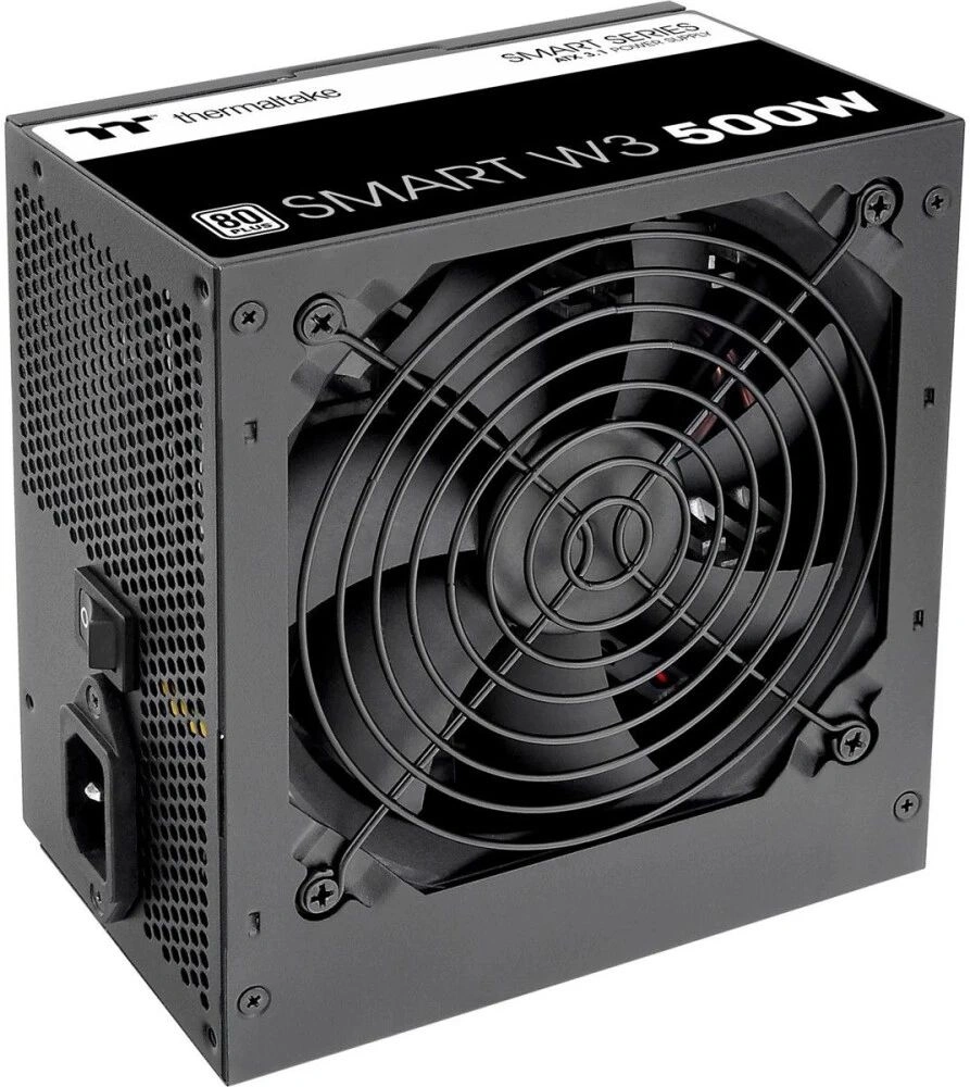 Блок питания Thermaltake ATX 500W Smart W3 Gen.5 80+ white (20+4pin) APFC 120mm fan 4xSATA RTL