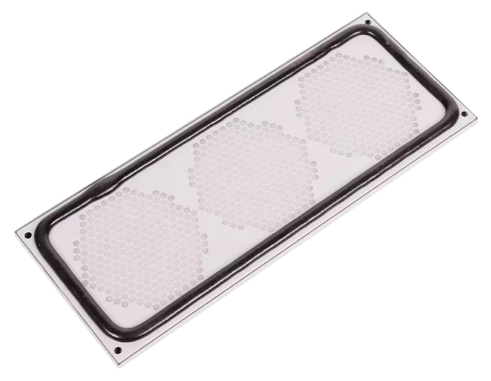 Фильтр Rem R-FAN-F-IP21-9005 дл.10мм шир.424мм выс.170мм черный (упак.:1шт)
