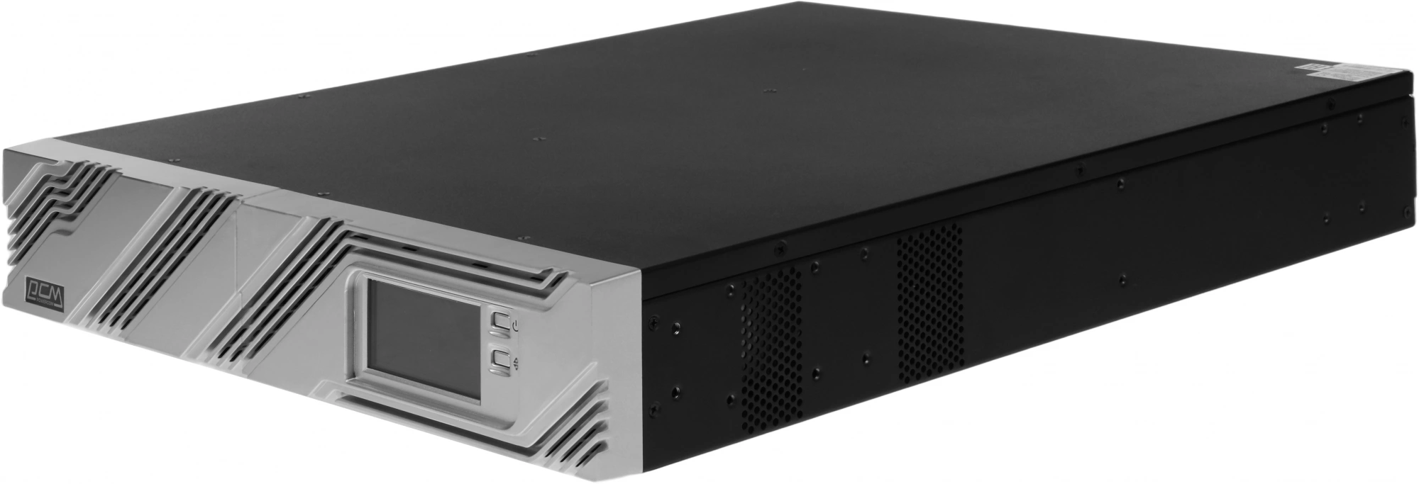 Источник бесперебойного питания Powercom Smart King RT SRT-2000A LCD 1800Вт 2000ВА черный