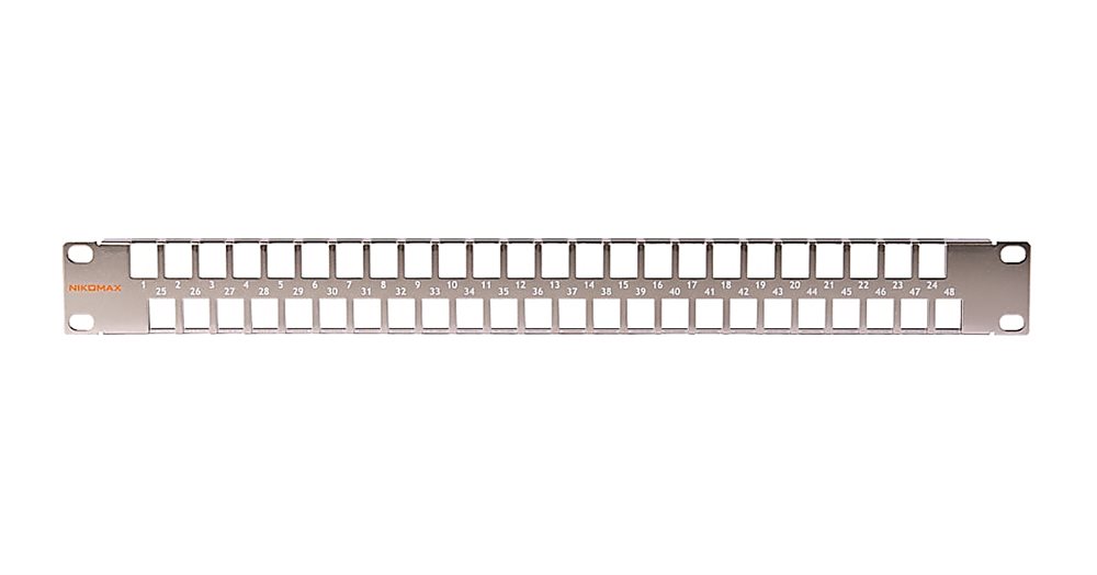 NMC-RP48-BLANK-1U-MT - Патч-панель наборная NIKOMAX, 1U