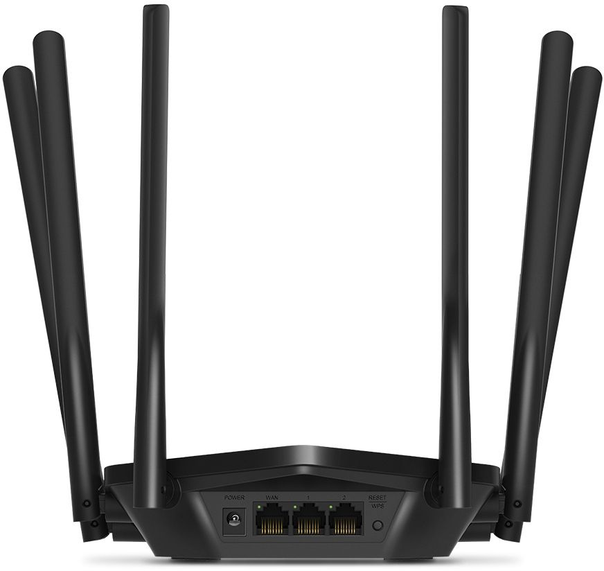 Роутер беспроводной Mercusys MR50G AC1900 10/100/1000BASE-TX черный