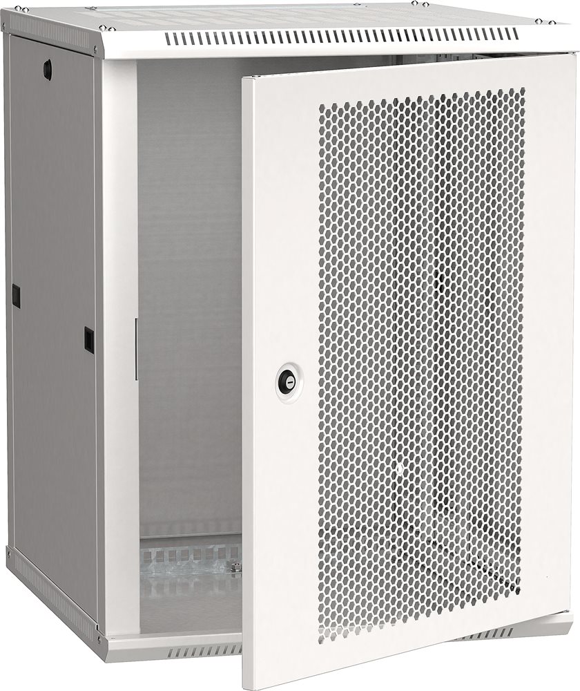 LWR3-18U66-PF - ITK Шкаф LINEA W 18U 600x600 мм дверь перфорированная, RAL7035