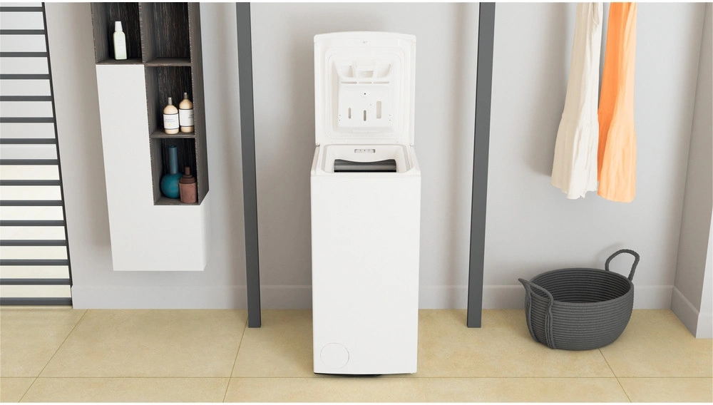 Стиральная машина Whirlpool TDLR 7231BS EU пан.англ. класс: A загр.вертикальная макс.:7кг белый инвертор