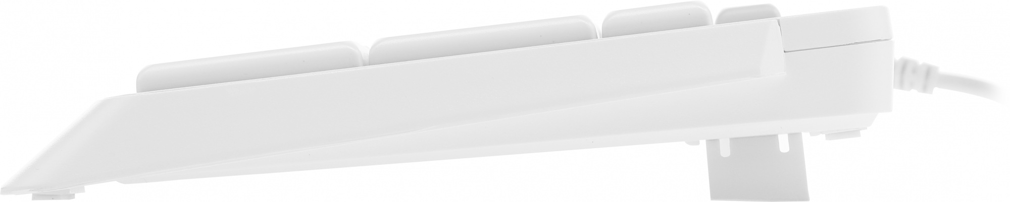 Клавиатура A4Tech FK15 белый USB (FK15 WHITE) кабель 1.5м