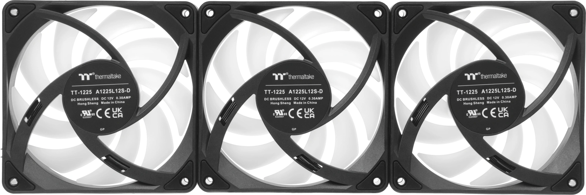 Вентилятор для корпуса Thermaltake CT120 EX Sync Reverse ARGB 120х120x25 черный 4-pin 31.2дБ (упак.:3шт) (CL-F192-PL12SW-A) Ret