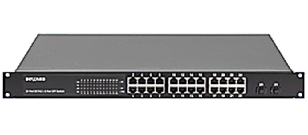 ST-02402HP - Коммутатор неуправляемый, 24 порта 10/100/1000 Мбит/с (все с поддержкой High PoE) + 2 порта 1000 Мбит/с SFP