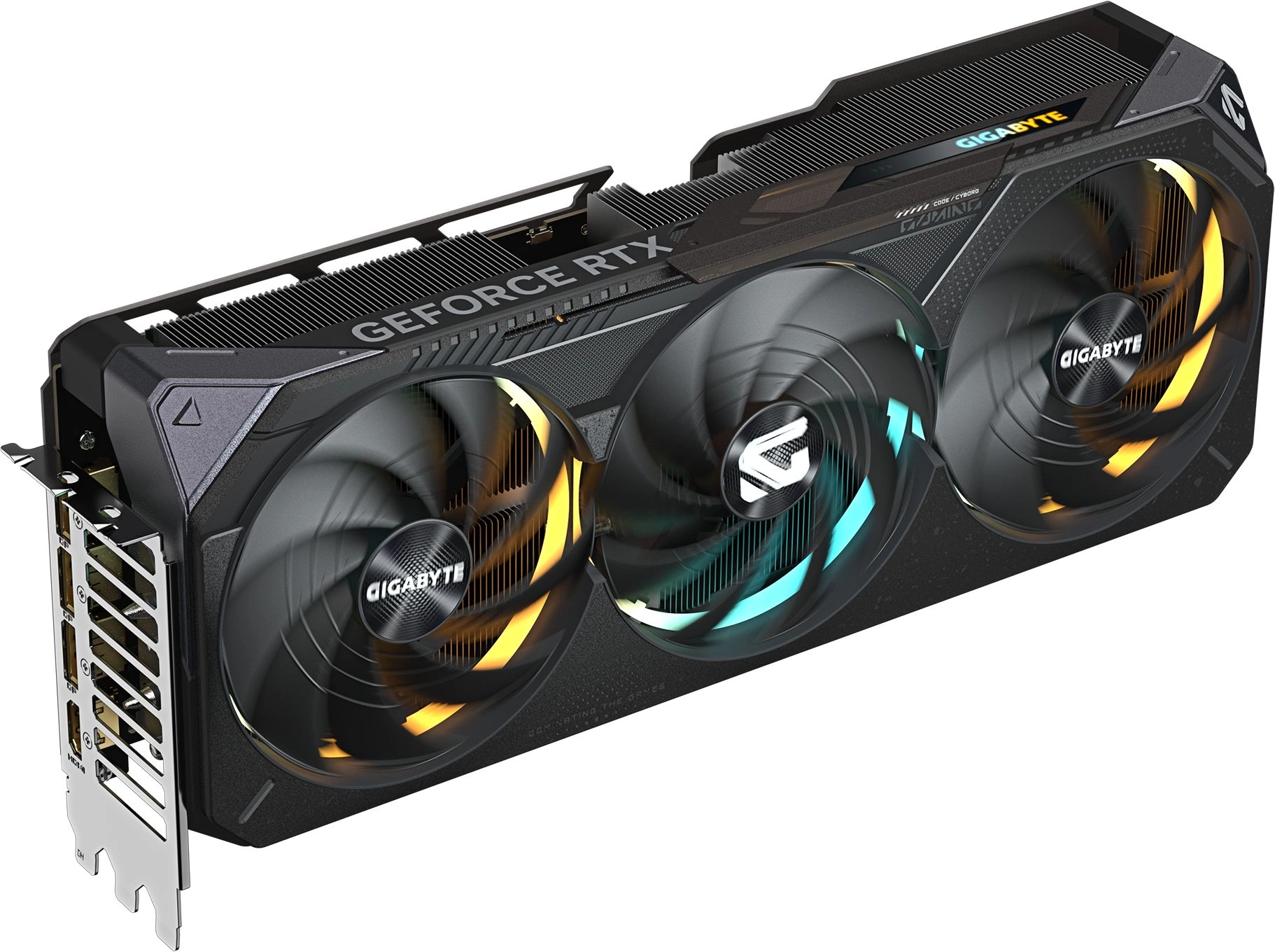 Видеокарта Gigabyte PCI-E 5.0 GV-N5080GAMING OC-16GD 1.0 NVIDIA GeForce RTX 5080 16Gb 256bit GDDR7 2730/30000 HDMIx1 DPx3 HDCP Ret