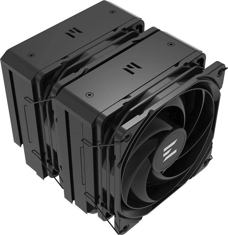 Устройство охлаждения(кулер) Zalman CNPS14X DUO Soc-AM5/AM4/1200/1700/1851 черный 4-pin 29.7dB Al+Cu 270W 1160gr Ret (CNPS14X DUO BLACK)