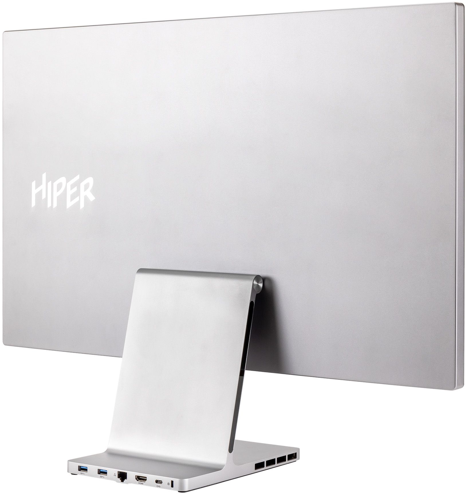 Моноблок Hiper ExpertCenter ED27 27" Full HD i5 1240P (1.7) 8Gb SSD512Gb Iris Xe CR без ОС GbitEth WiFi BT 100W клавиатура мышь Cam серый 1920x1080