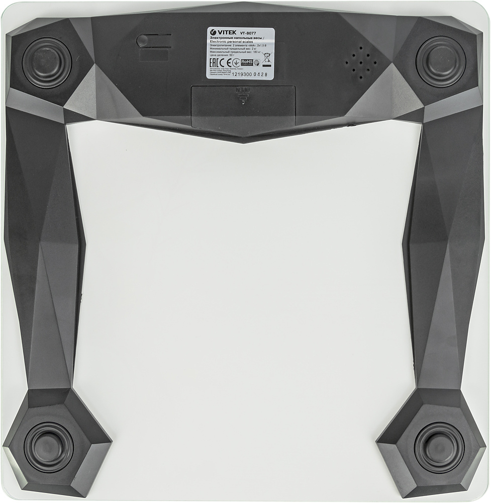 Весы напольные электронные Vitek VT-8077 MC макс.180кг рисунок