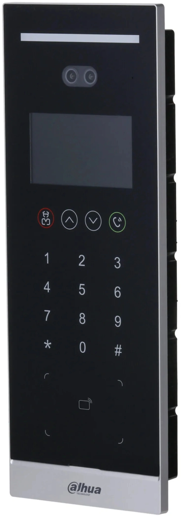 Видеопанель Dahua DHI-VTO6531H-S2 цветной сигнал CMOS цвет панели: черный
