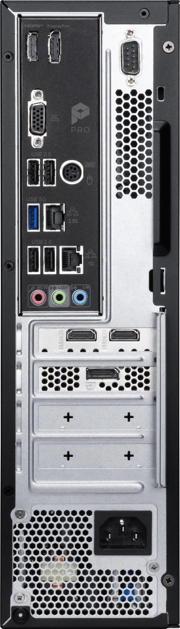 ПК Мини MSI Pro DP80 A14G-007BRU i5 14400 (2.5) UHDG 730 CR без ОС 2xGbitEth WiFi BT 300W черный (936-B20821-007)