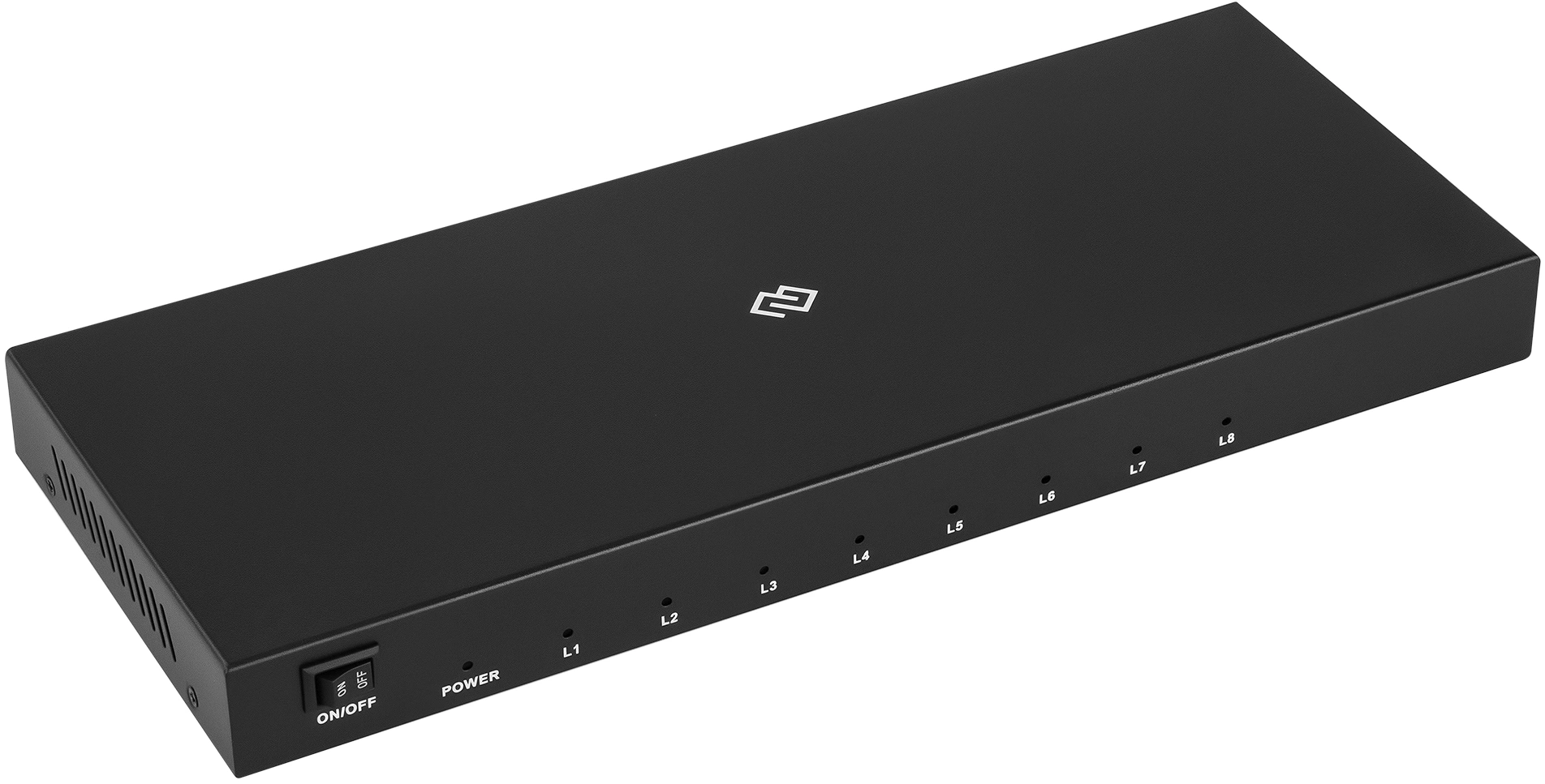 Сплиттер аудио-видео Digma DHSP-v1.4x8 HDMI (f)/8xHDMI (f) черный