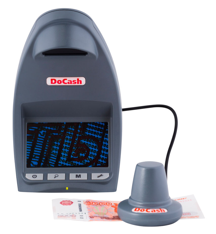 Детектор банкнот DoCash Lite D просмотровый (9206)