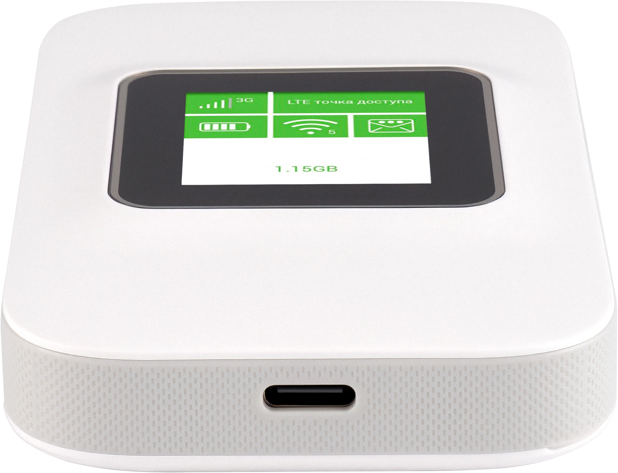 Модем 2G/3G/4G Digma DWR-M301LTE USB Wi-Fi Firewall +Router внешний белый