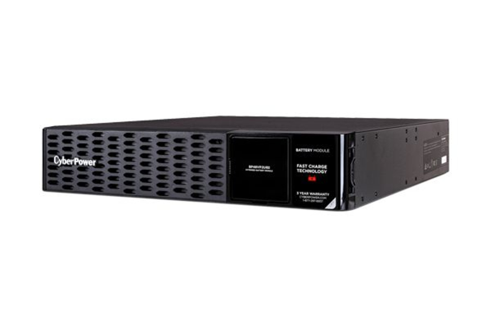 BP48VP2U01 EU - Внешний батарейный модуль CyberPower для  PR750ERTXL2U/PR1000ERTXL2U   (12V / 7AH х 8)  встроенное  ЗУ