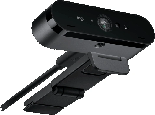 Камера Web Logitech BRIO черный 13Mpix (4096x2160) USB3.0 с микрофоном (960-001725)