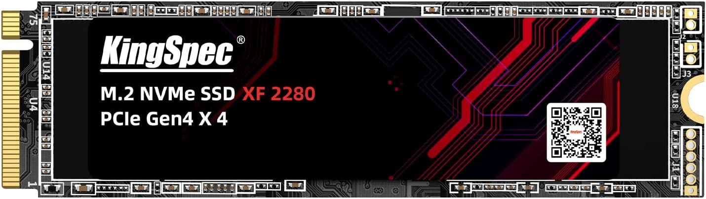 Накопитель SSD Kingspec PCIe 4.0 x4 2TB XF-2TB M.2 2280