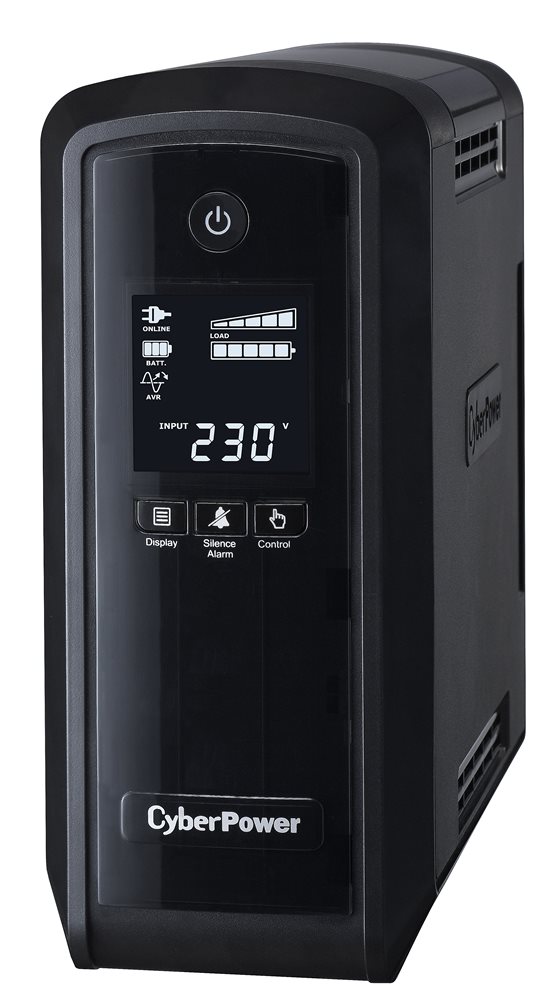 CP900EPFCLCD - Источник бесперебойного питания линейно-интерактивный CyberPower CP900EPFCLCD 900ВА/540Вт USB/RJ11/45/USB charger A  (6 EURO)