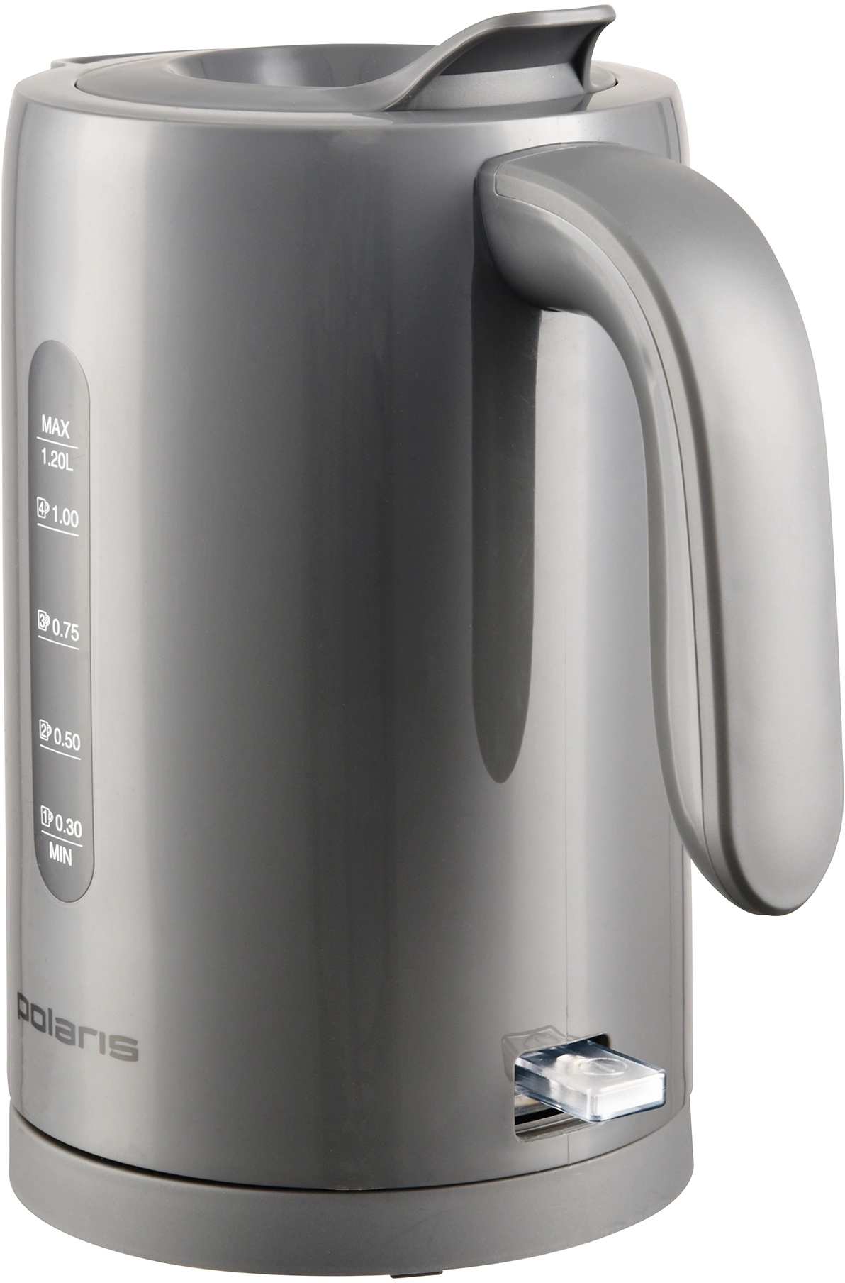 Чайник электрический Polaris PWK 1220C 1.2л. 2200Вт серый корпус: пластик
