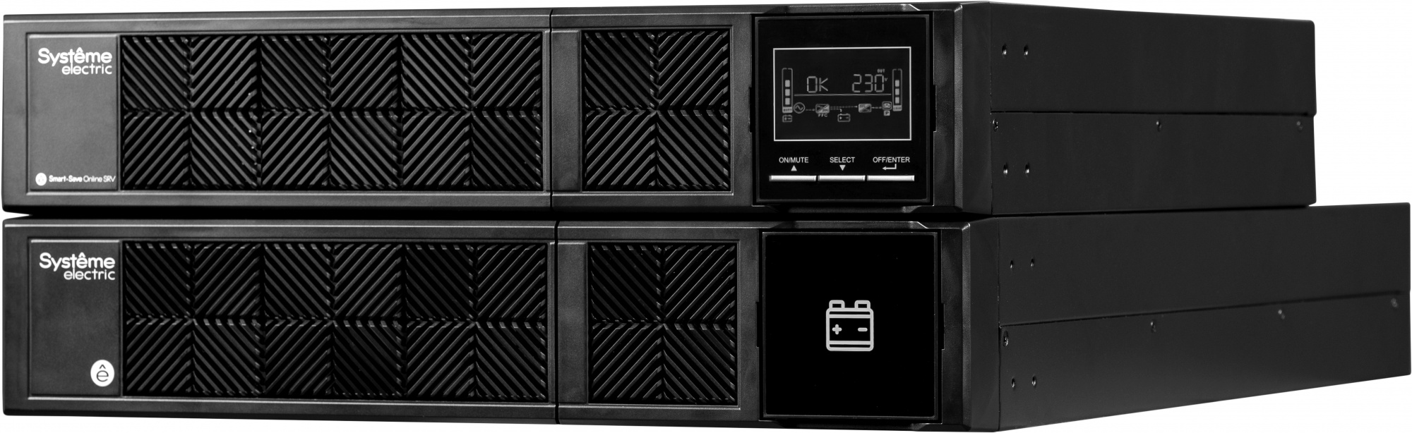 Источник бесперебойного питания Systeme Electriс SRV SRVSE1KRTXLI 900Вт 1000ВА черный