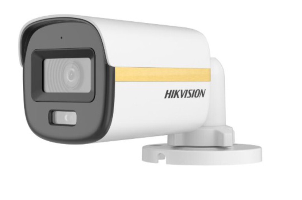 DS-2CE10DF3T-LFS(2.8mm) - 2Мп уличная компактная цилиндрическая HD-TVI камера с LED подсветкой до 20м и встроенным микрофоном (AoC)