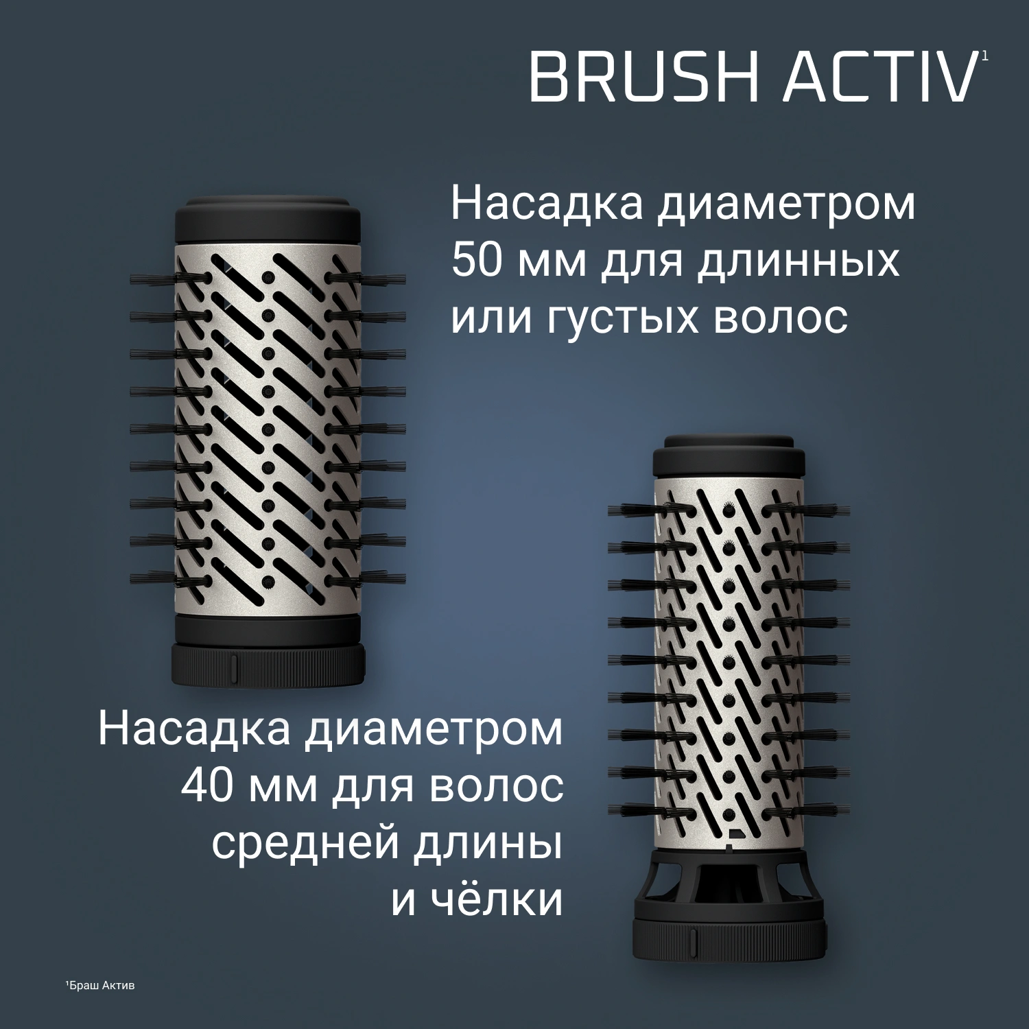 Фен-щетка Rowenta UB9530F0 1000Вт коричневый/золотистый (1830009250)