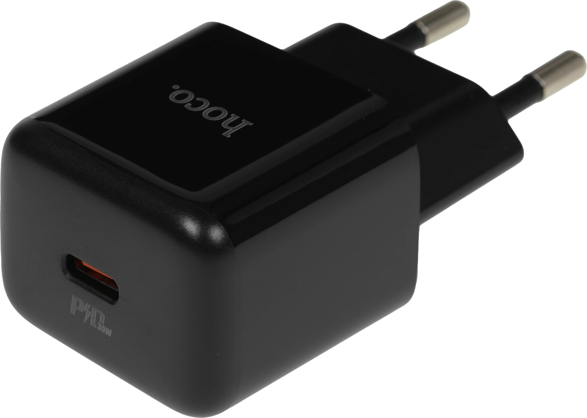 Сетевое зар./устр. Hoco N32 Glory Black 30W 3A+2A+1.5A (PD+QC+AFC) USB Type-C универсальное черный