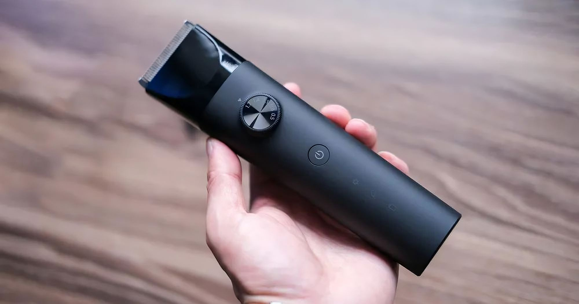 Машинка для стрижки Xiaomi Hair Clipper черный 3Вт (насадок в компл:3шт)